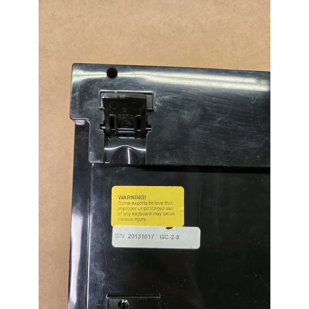 Logic Keyboard LXH-JME7596H Media Editor Keyboard With Missing Right Tilt Leg